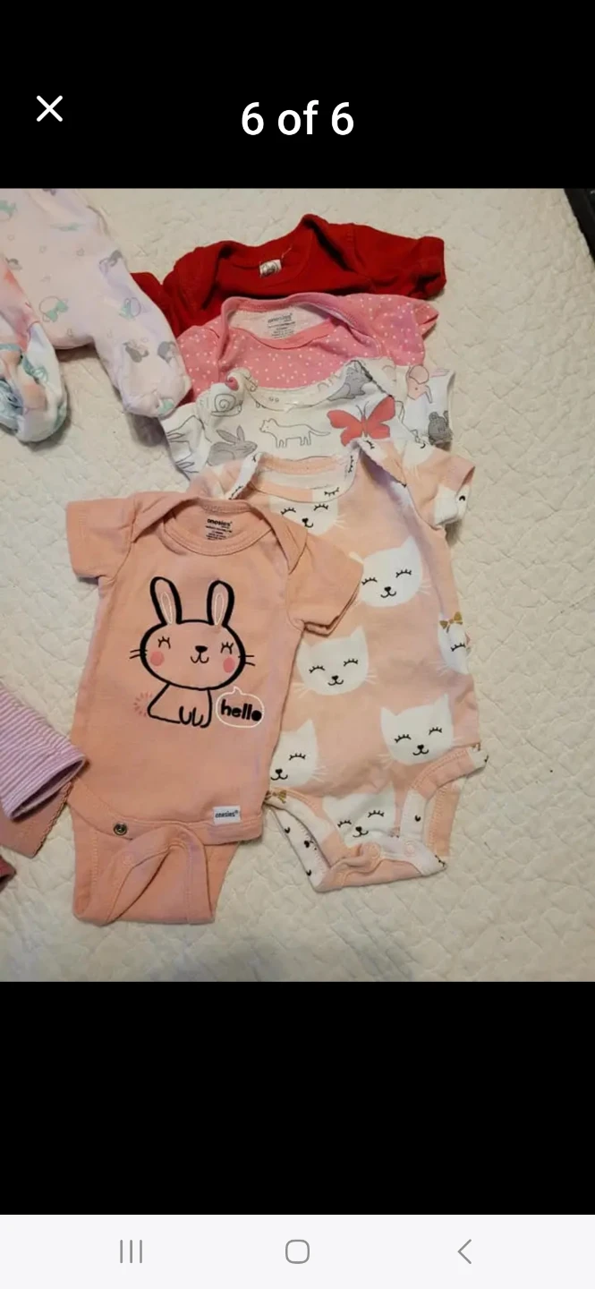 Baby Onesies Bundle - Carters & More