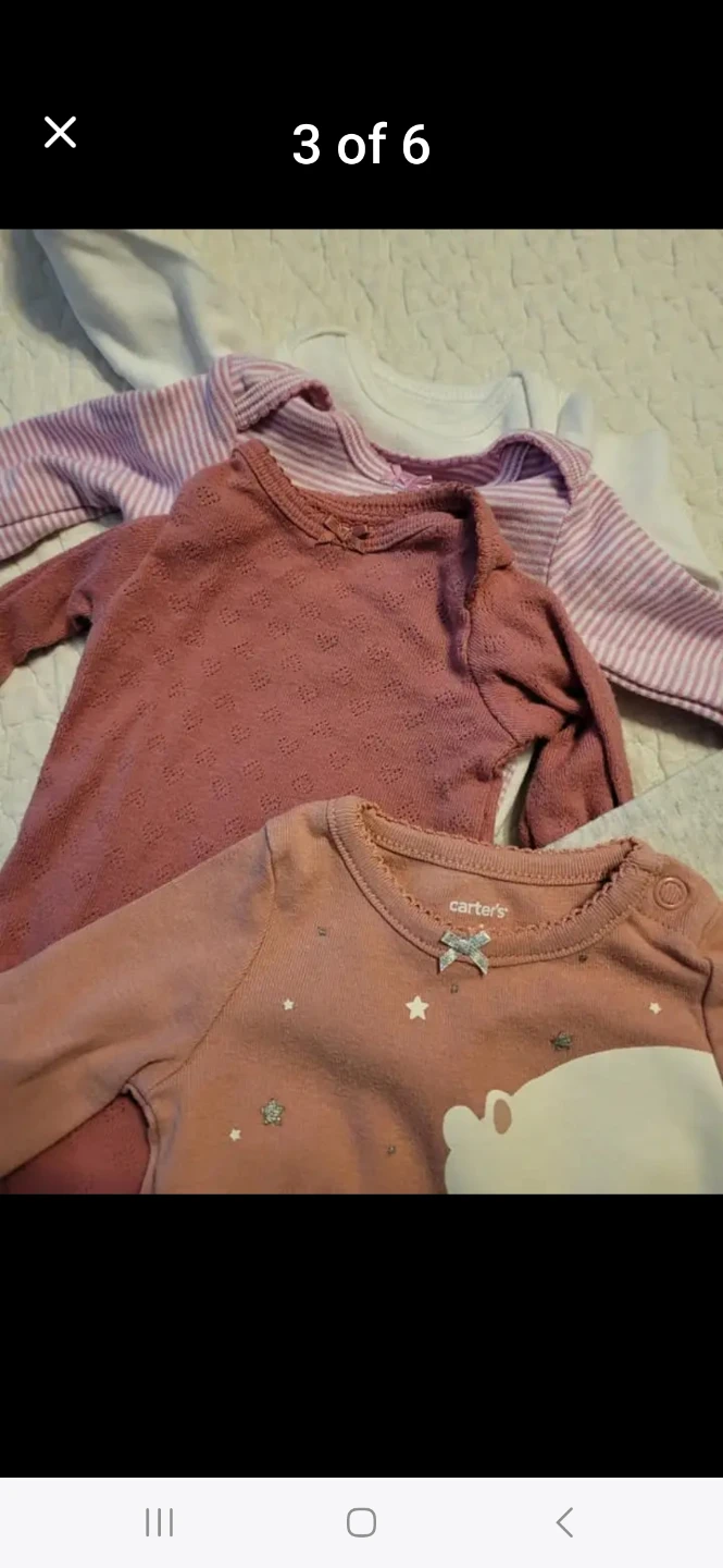 Baby Onesies Bundle - Carters & More - photo 4