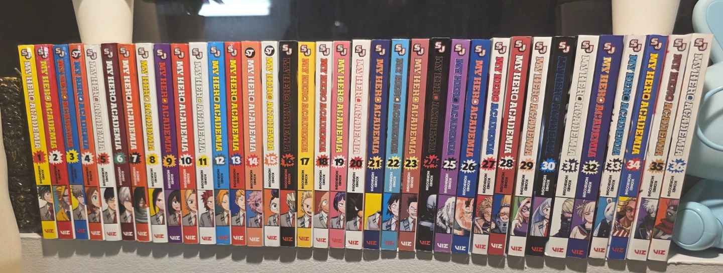 My Hero Academia Manga Volumes 1-36