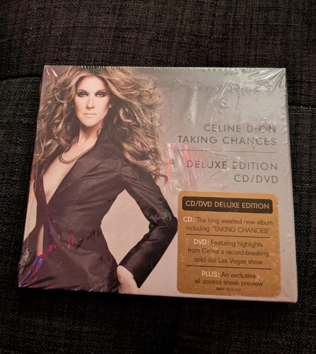 Celine Dion Taking Chances Deluxe Edition CD/DVD