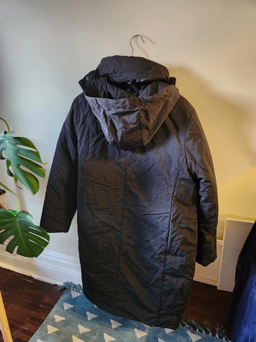 NEW Frank and Oak Iceland Long Coat in Black - photo 4