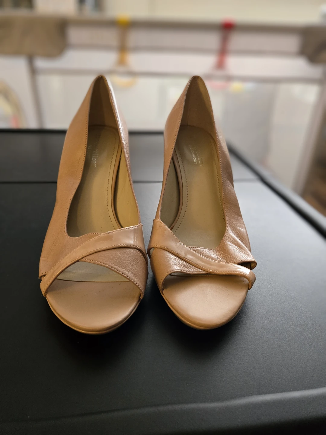 Naturalizer Open Toe Heels, Size 10