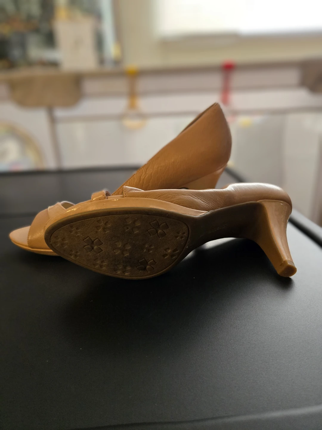 Naturalizer Open Toe Heels, Size 10 - photo 3