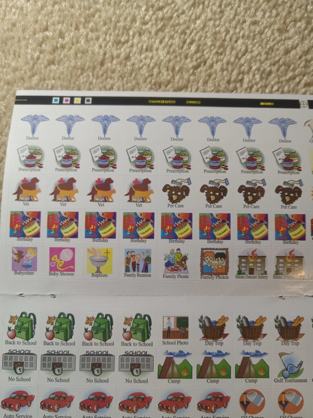 Calendar Planner Stickers - photo 2