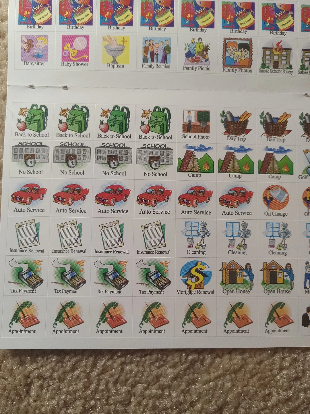 Calendar Planner Stickers - photo 3