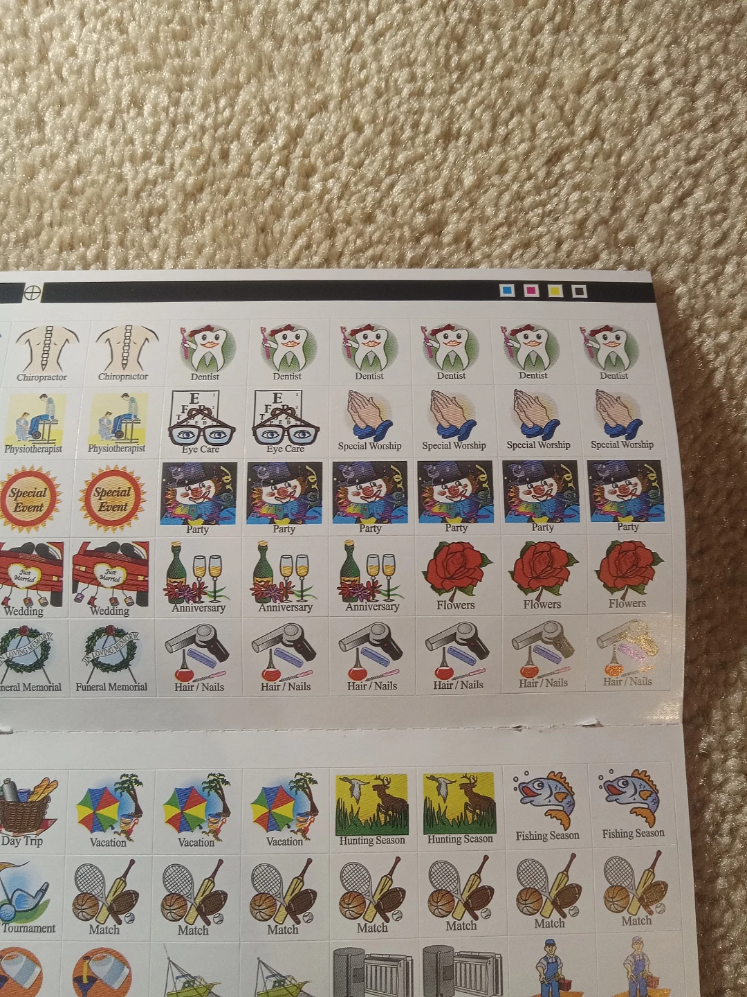 Calendar Planner Stickers - photo 4