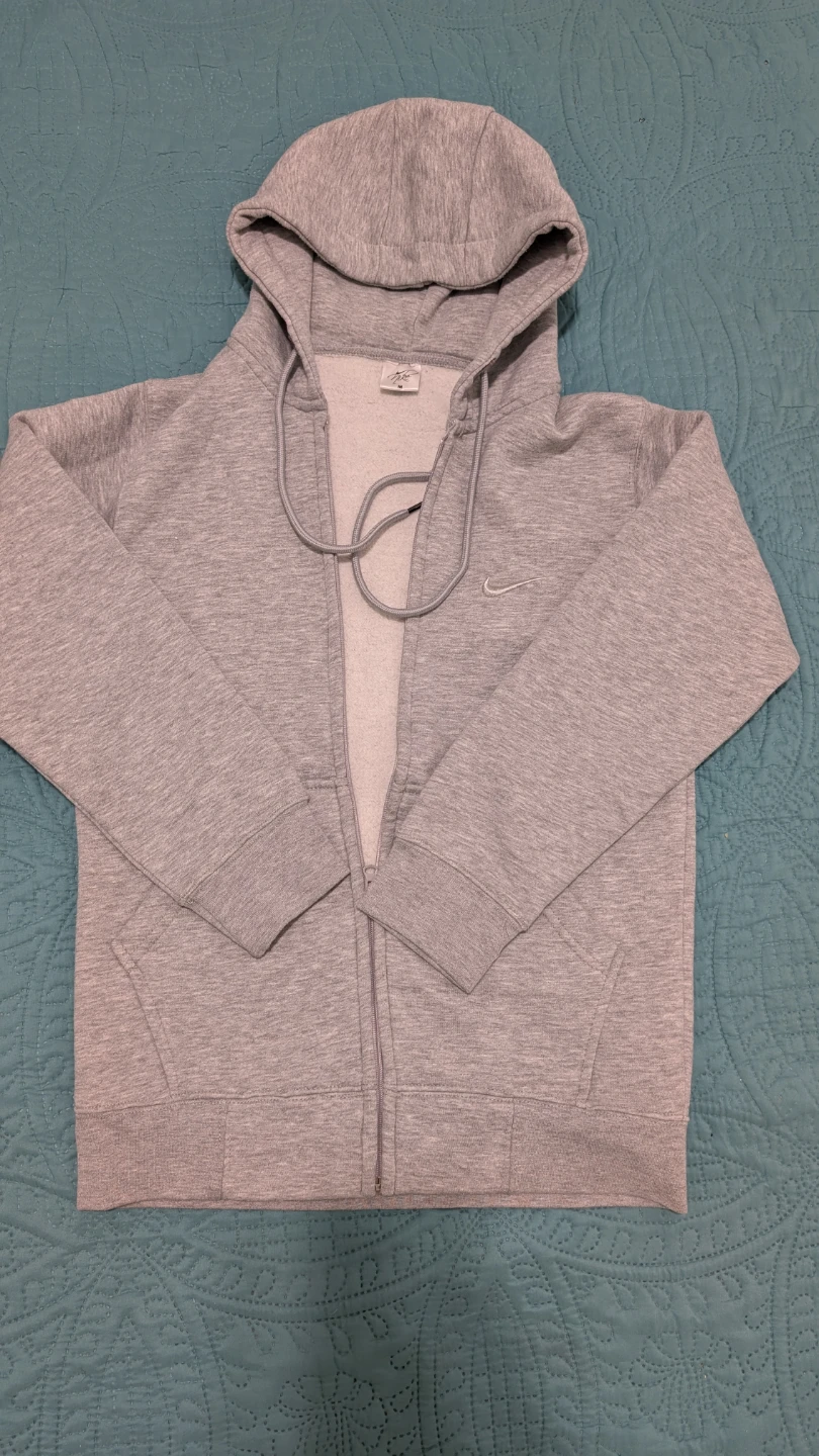 Nike Grey Full Zip Hoodie