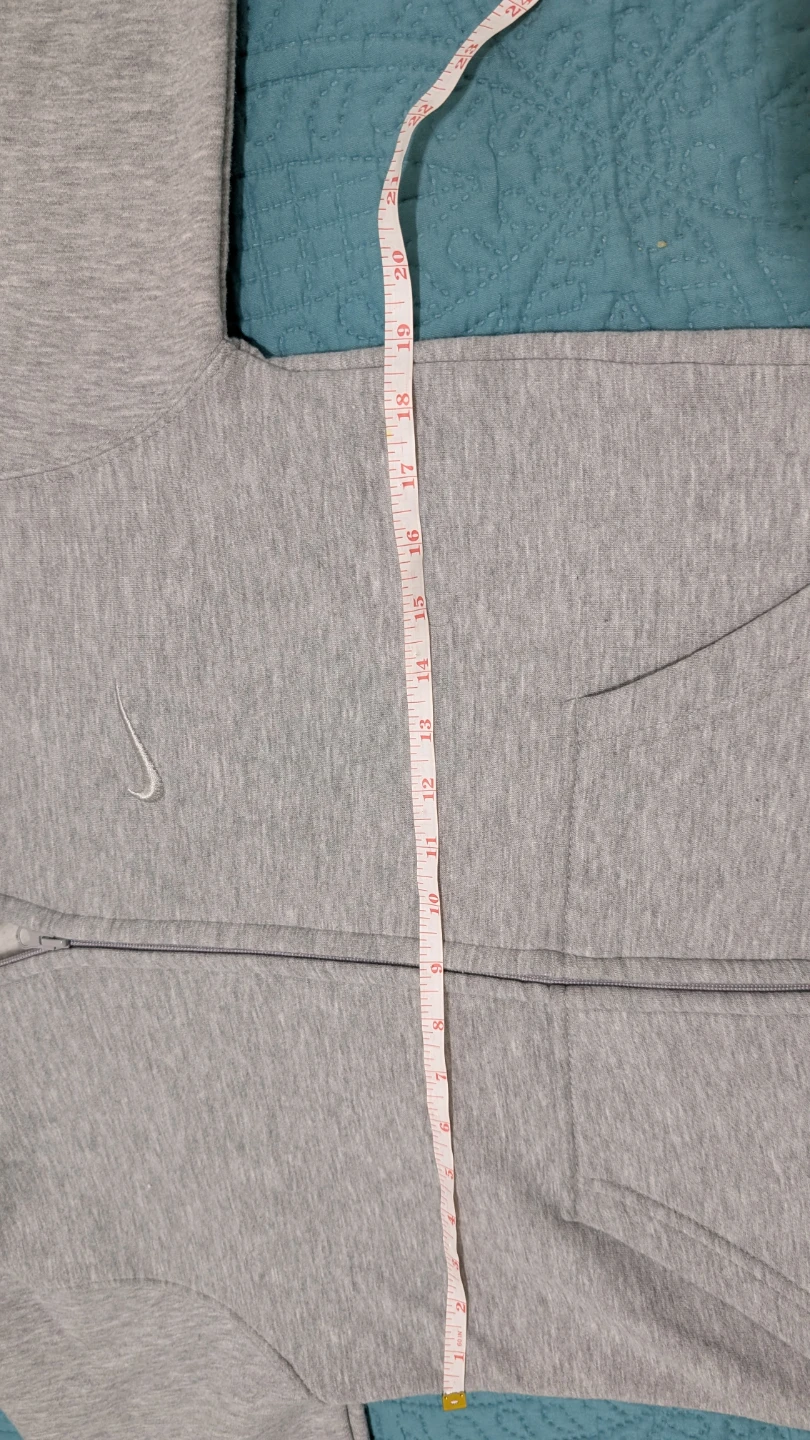 Nike Grey Full Zip Hoodie - photo 3