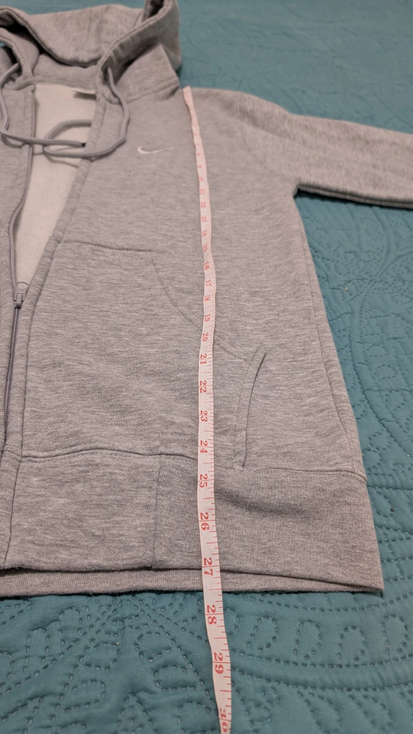 Nike Grey Full Zip Hoodie - photo 4