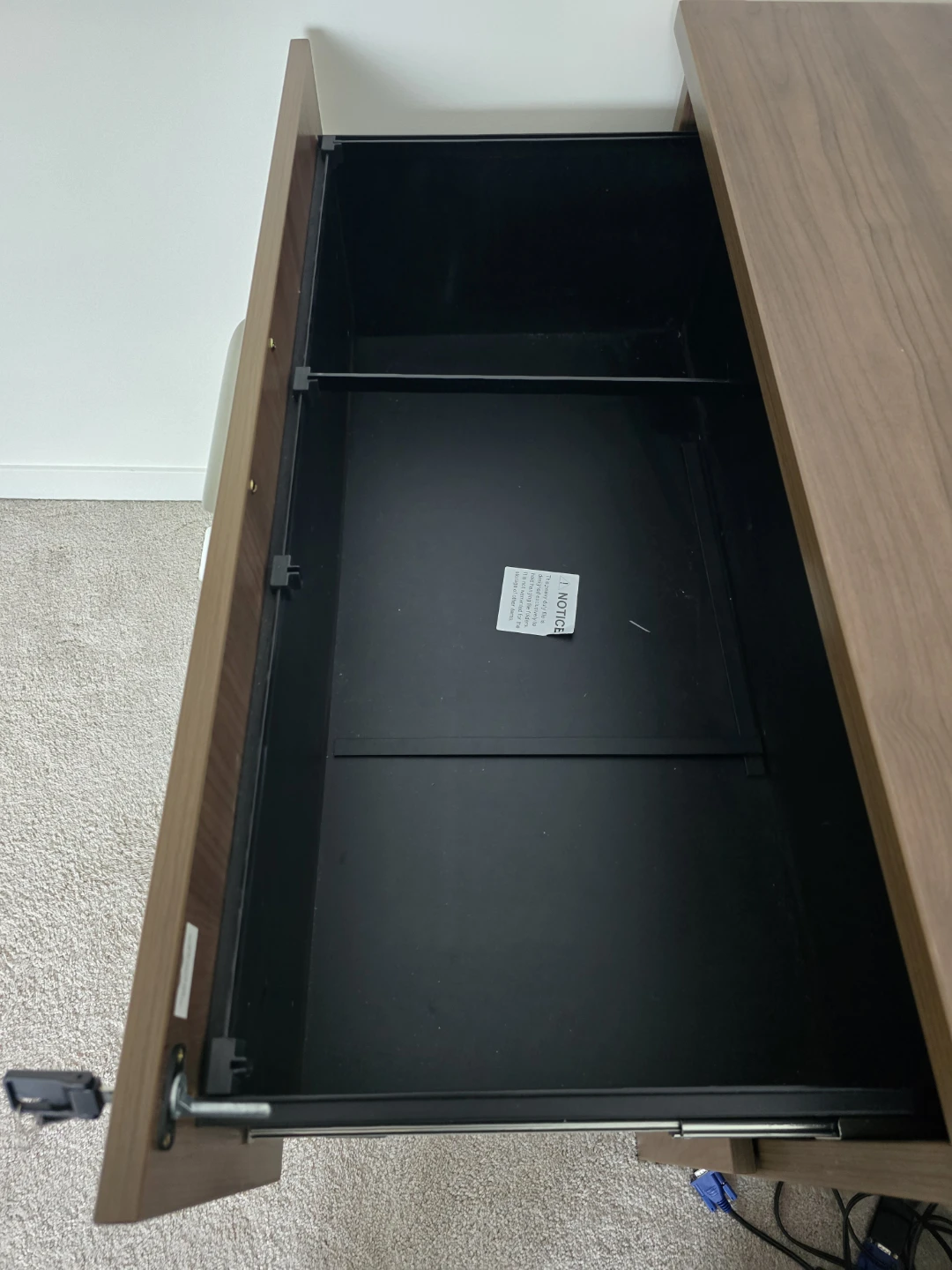 Wood Filing Cabinet - 2 Drawer - photo 3
