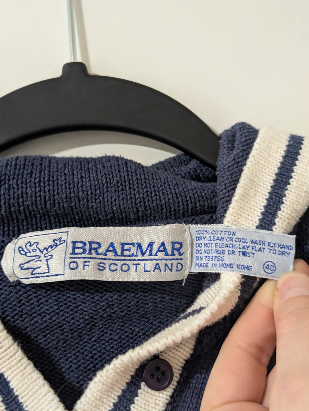 Braemar of Scotland Sailor Knit Top - Size 40 - photo 3