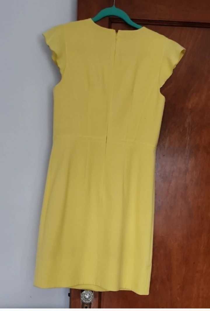 Ann Taylor Yellow Dress - Size 2 Tall - photo 2
