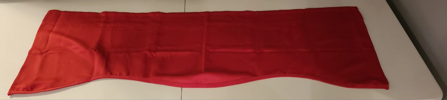 Deconovo Red Valance Window Curtain - photo 2