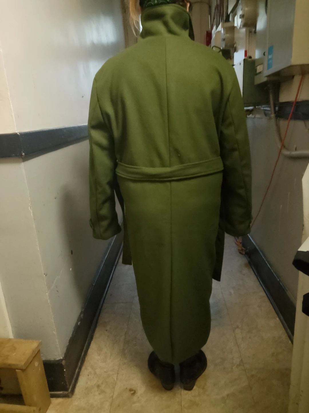 Olive Green Trench Coat - photo 4
