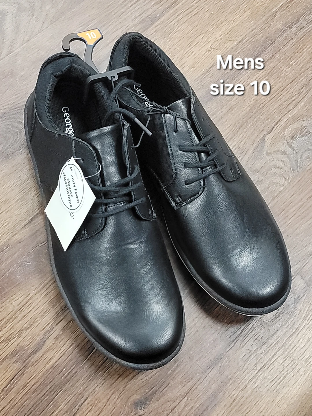 George Black Men's Dress Shoes - Size 10 new with tags