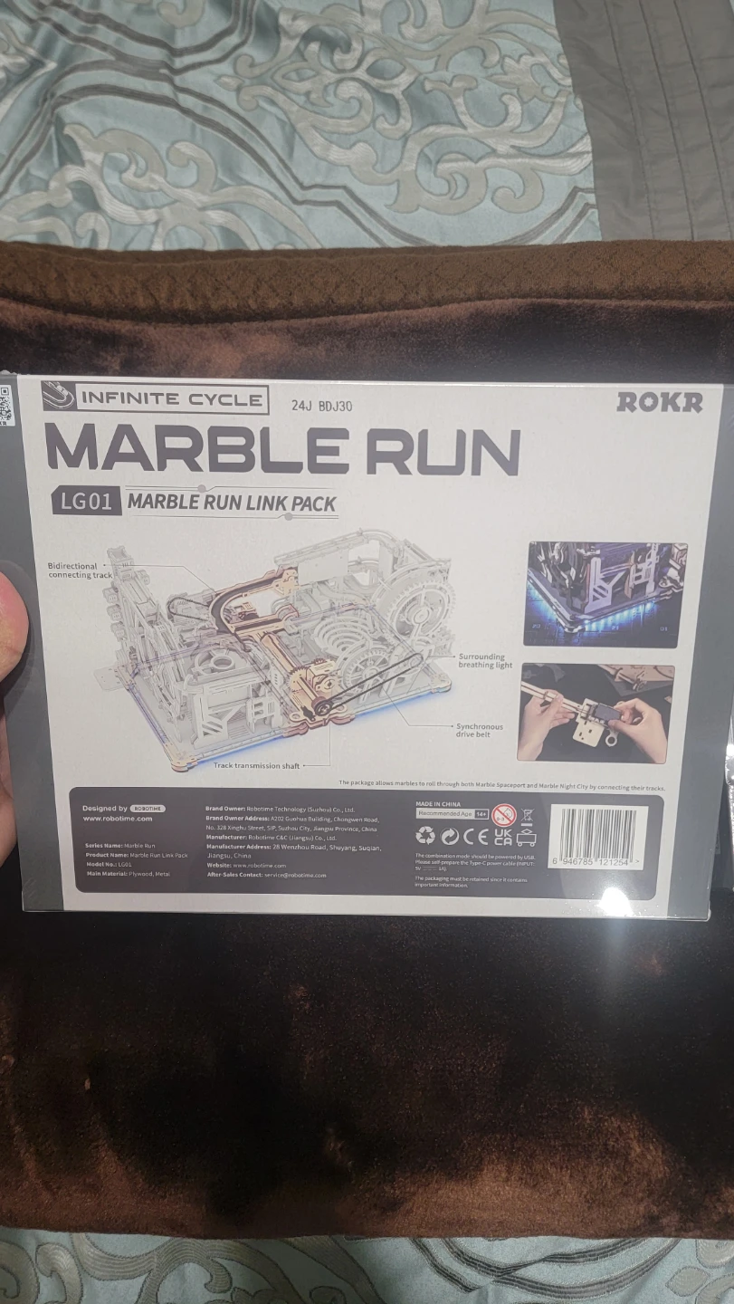 ROKR Marble Run - Spaceport, Night City, Link Pack - photo 5