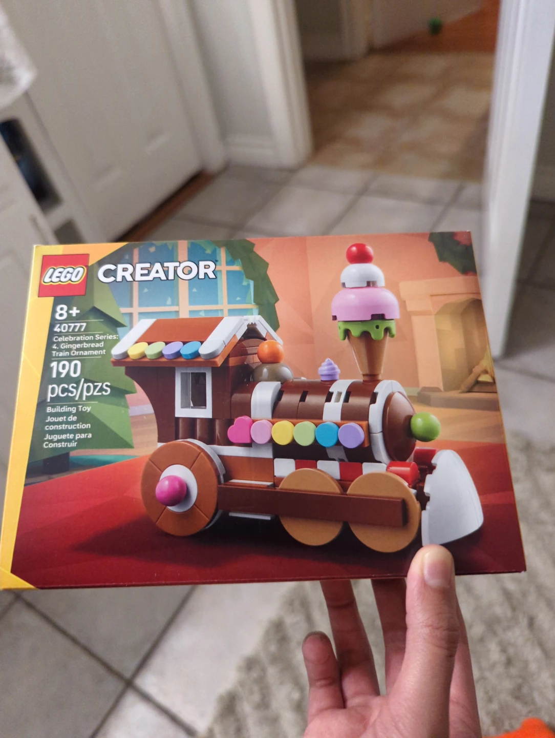 LEGO Creator 40777 Gingerbread Train Ornament - New