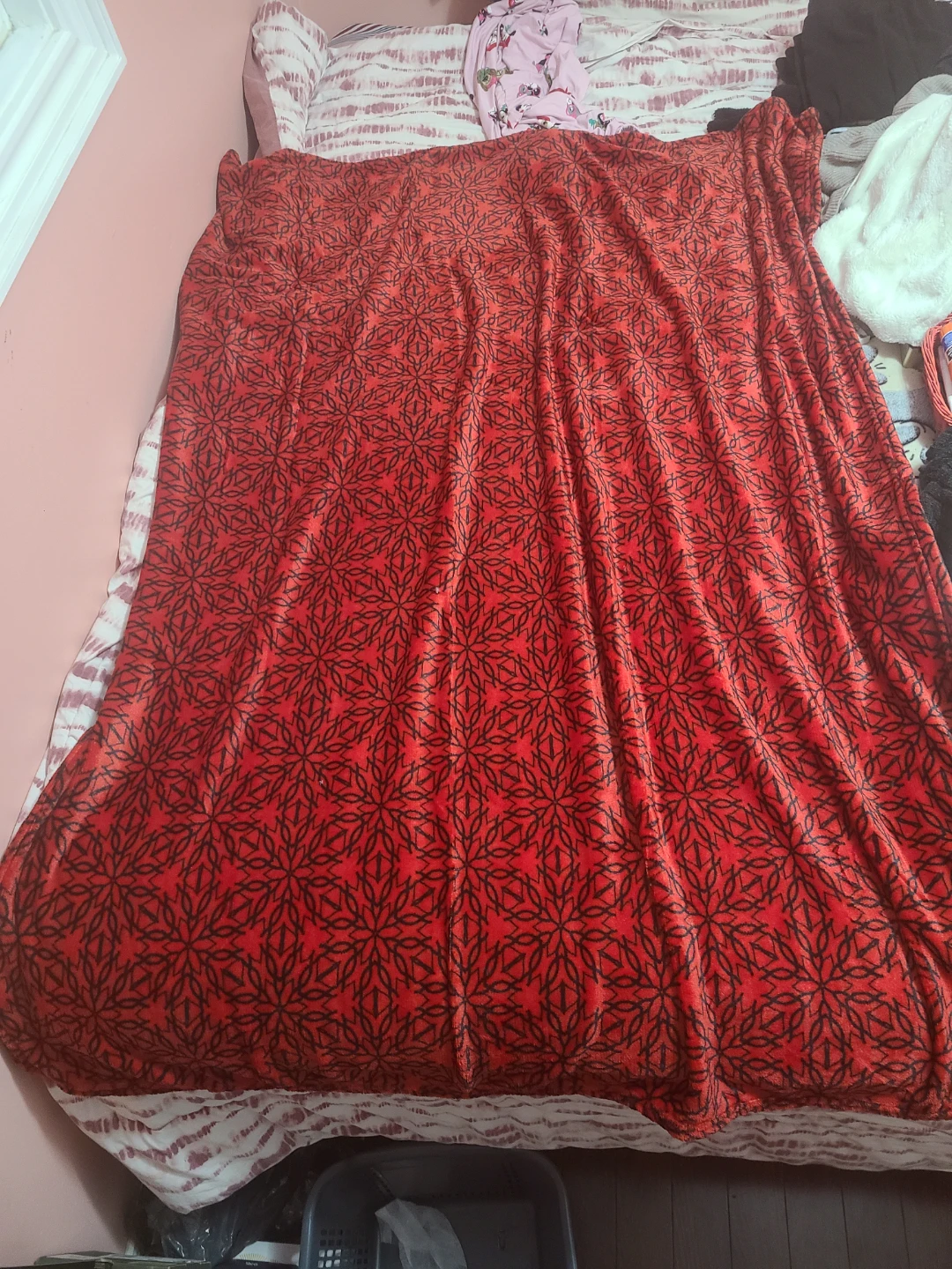 Home Styles Red Polyester Blanket