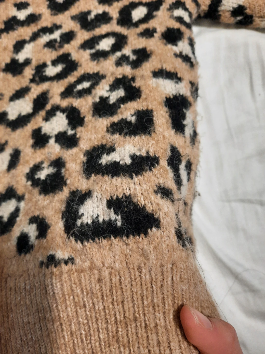 Zara Leopard Print Knit Sweater - photo 2