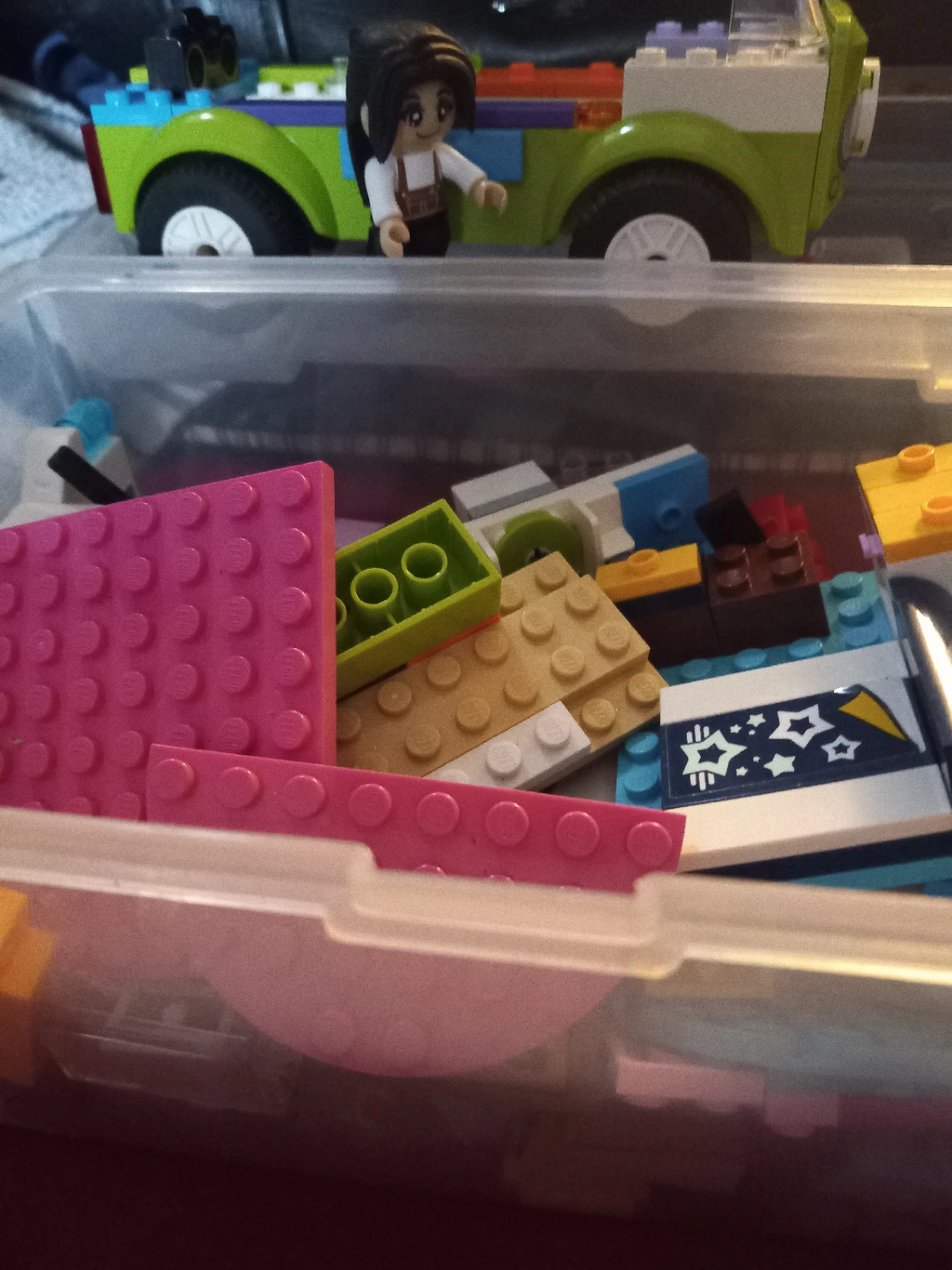 Lego Friends Mixed Bricks in Storage Box