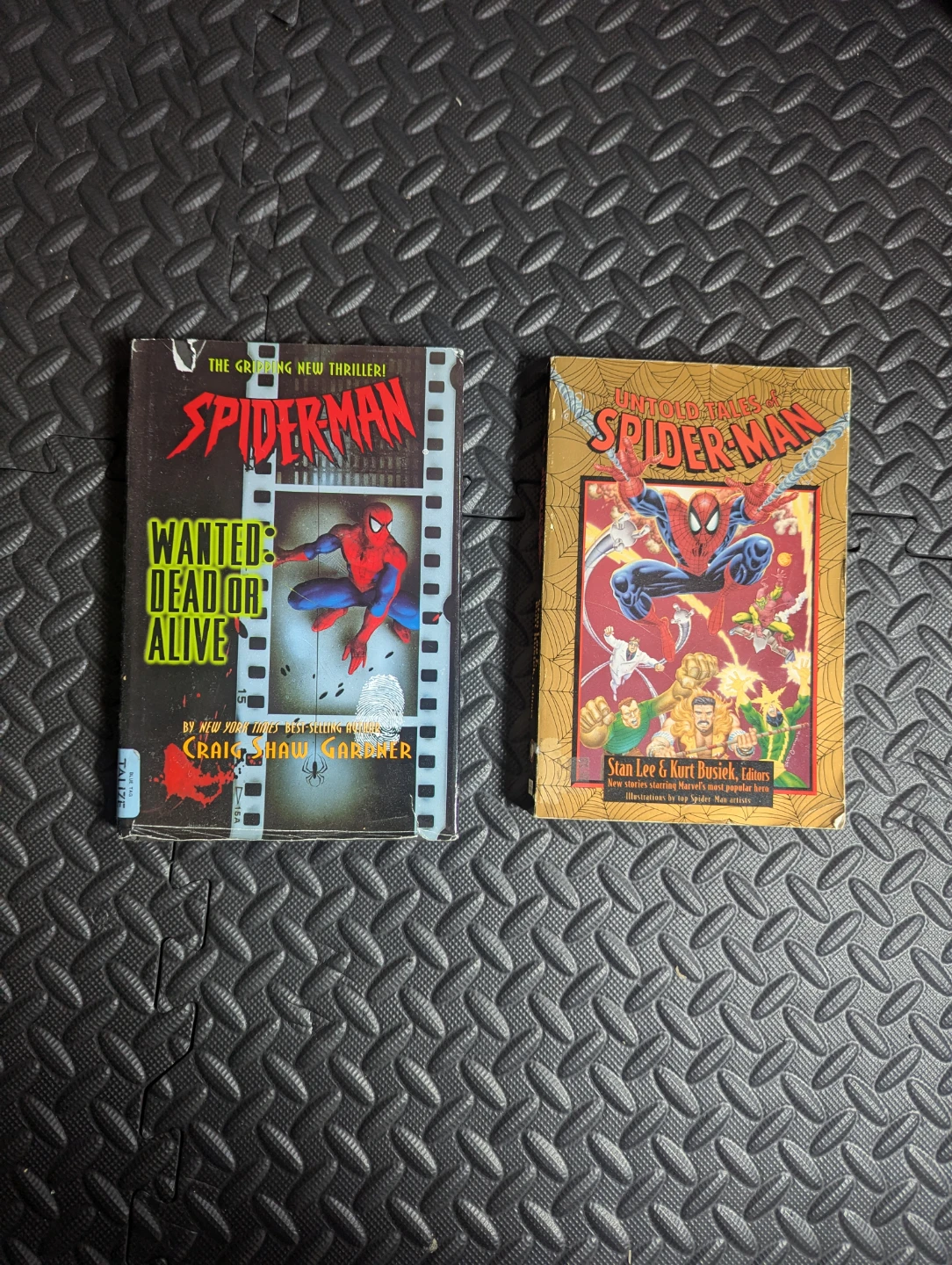 Spider-Man Books: Wanted Dead or Alive & Untold Tales