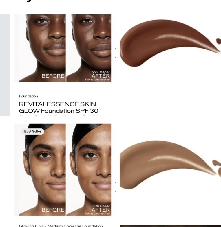 Shiseido Revitalessence Skin Glow Foundation 430/550