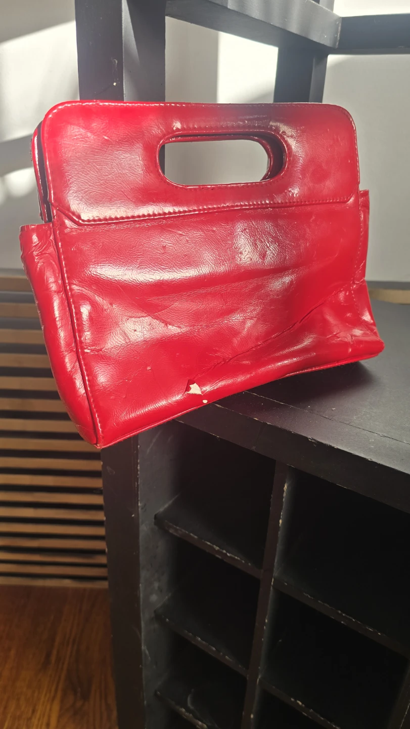 Vintage Red 'Vicious' Handbag - photo 2