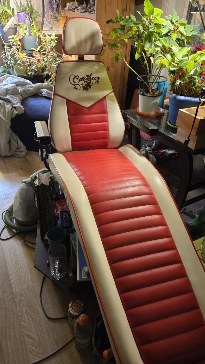 Electric Vintage Chair. Dental Chair