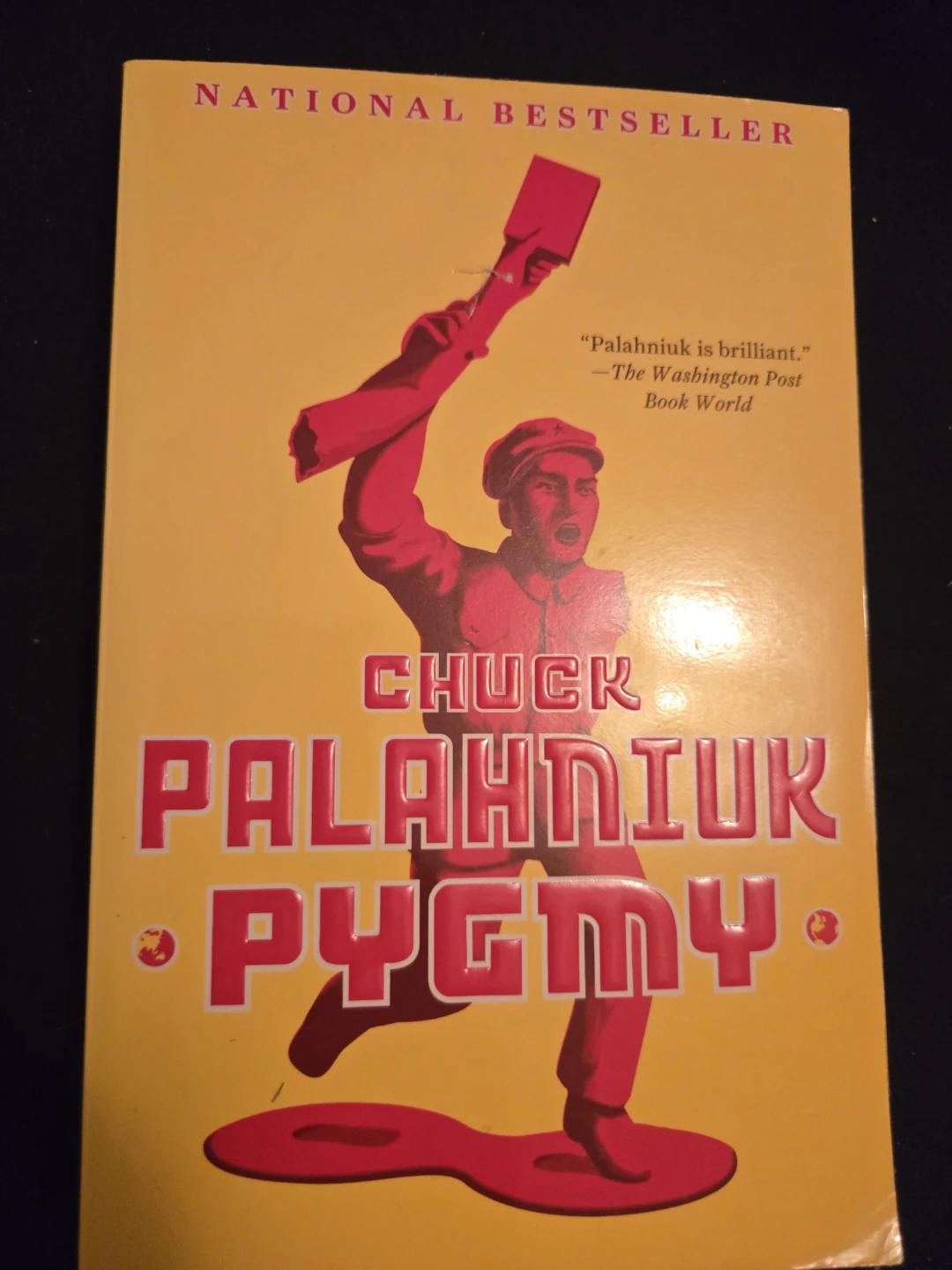 Book: Pygmy by Chuck Palahniuk Novel