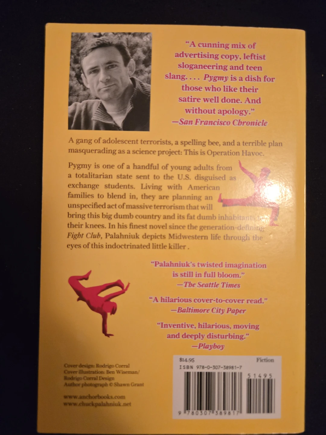 Book: Pygmy by Chuck Palahniuk Novel - photo 2