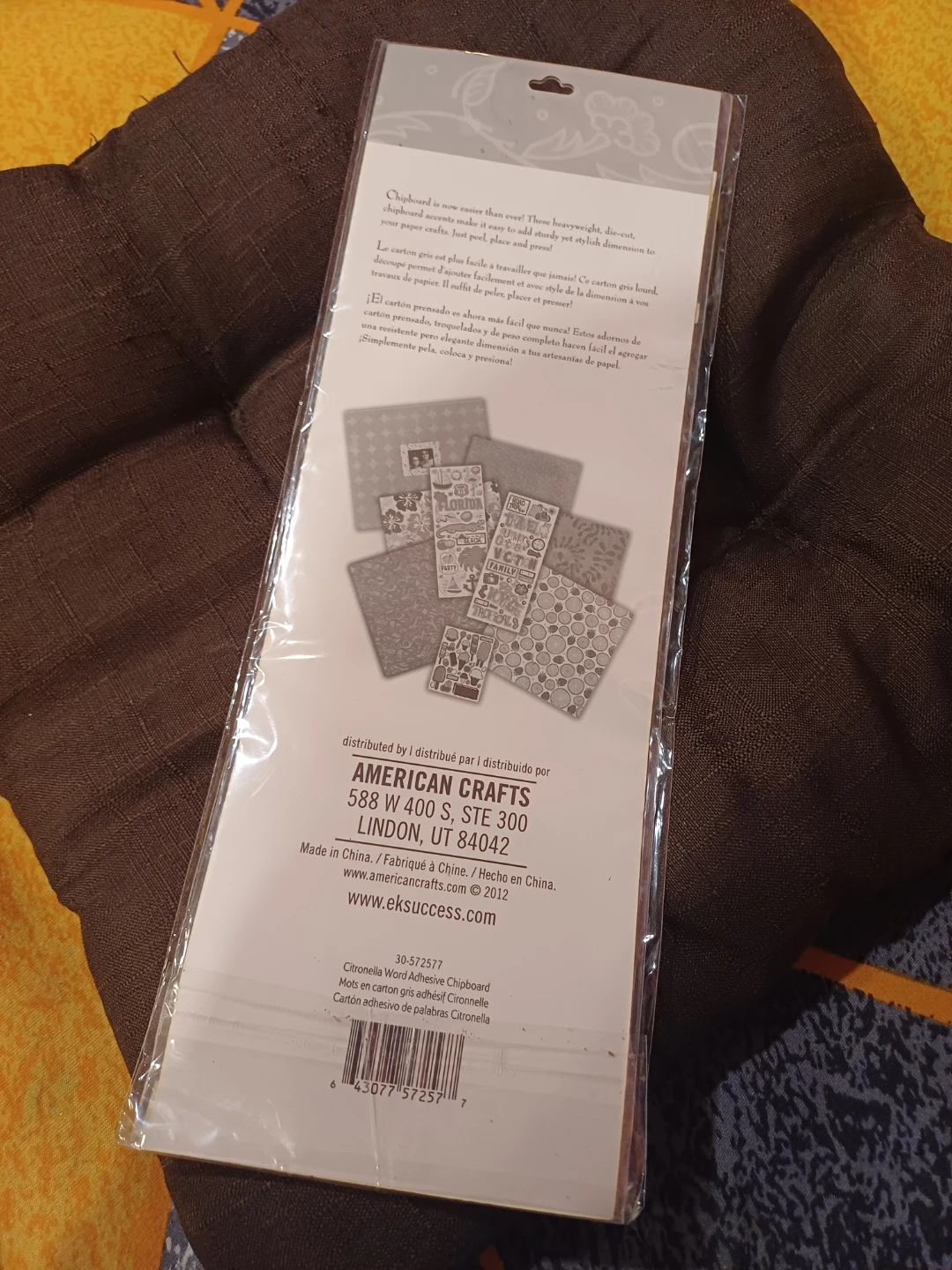 American Crafts Travel Chipboard Stickers - photo 2