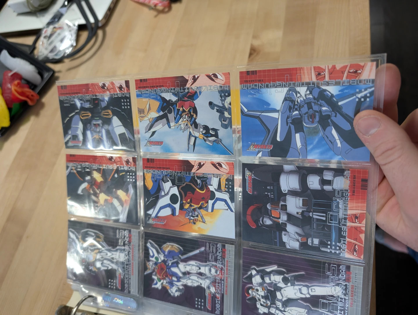 Mobile Suit Wing Gundam Trading Cards - photo 3