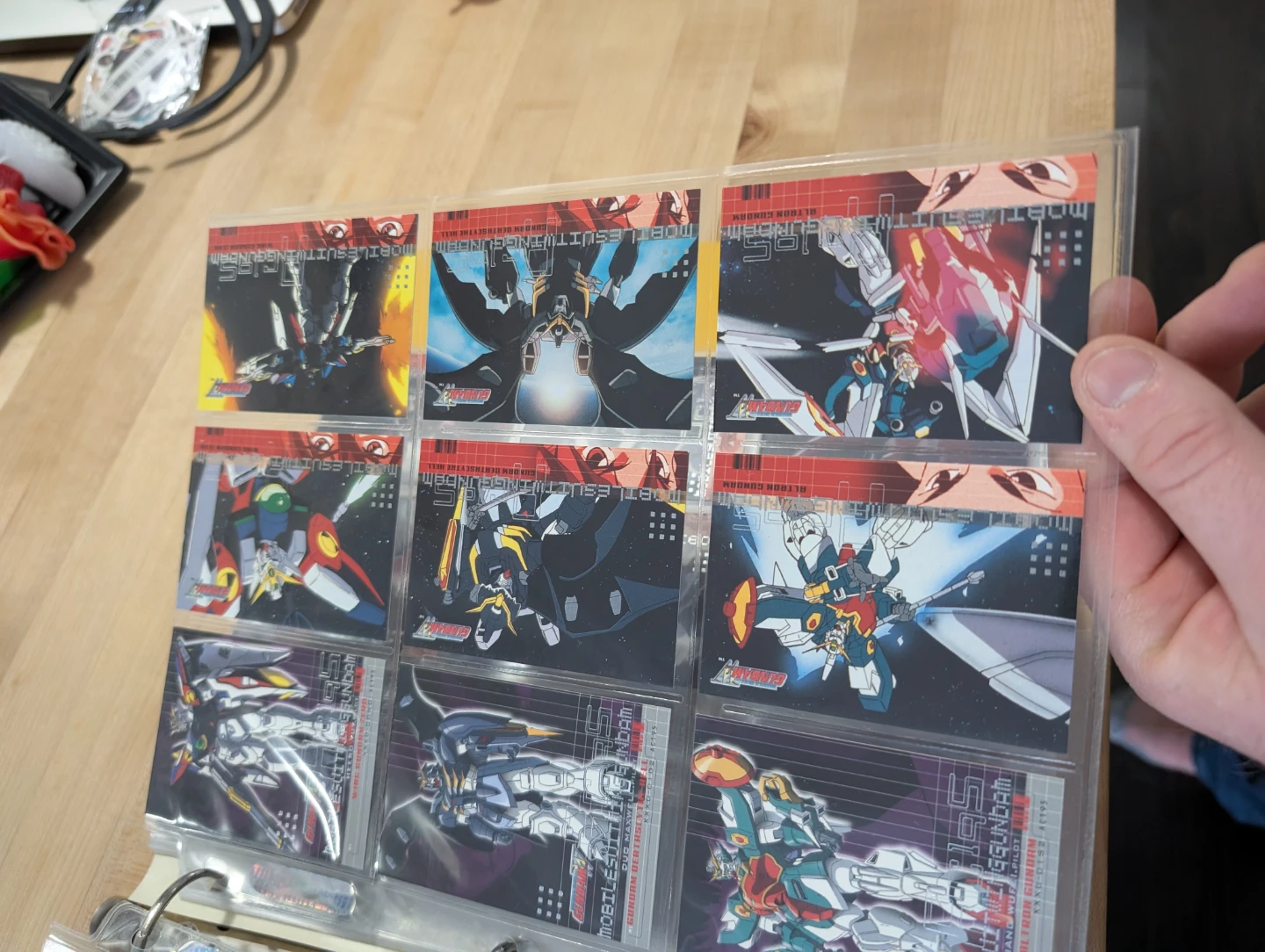 Mobile Suit Wing Gundam Trading Cards - photo 4