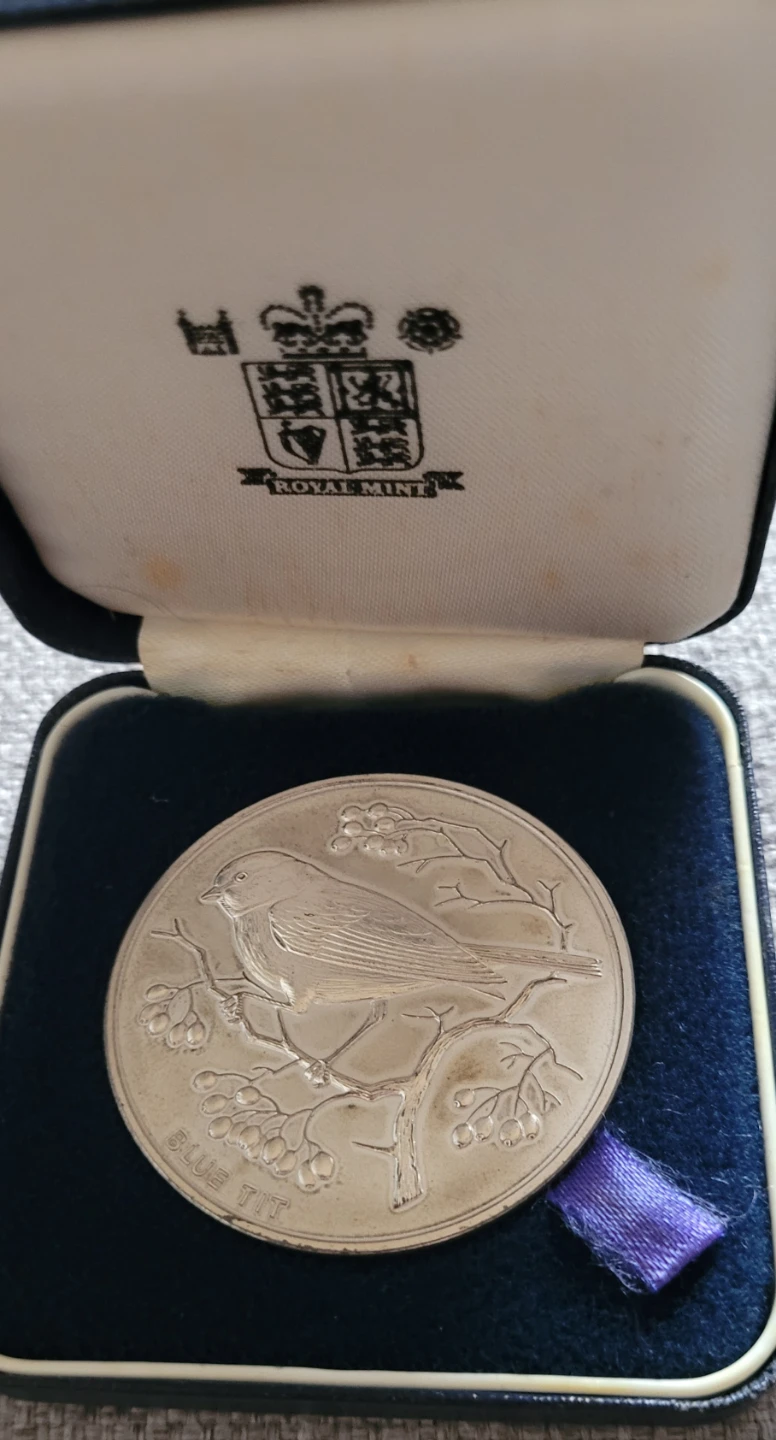 Royal Mint Blue Tit Commemorative Coin