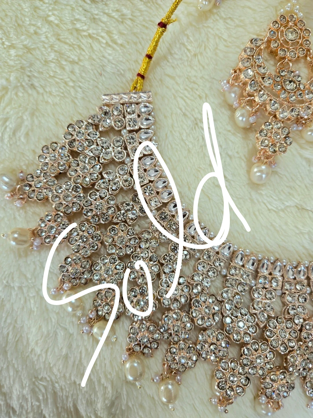 Kundan Style Indian Jewelry Set – 5 Colors Available - photo 4