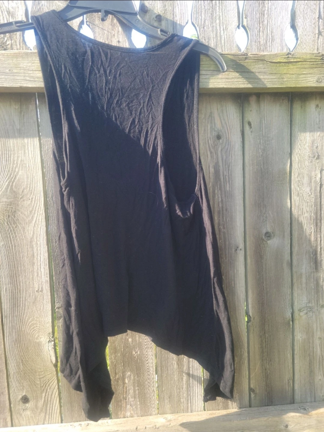 Rosie's Posies Black Tank Top - photo 2