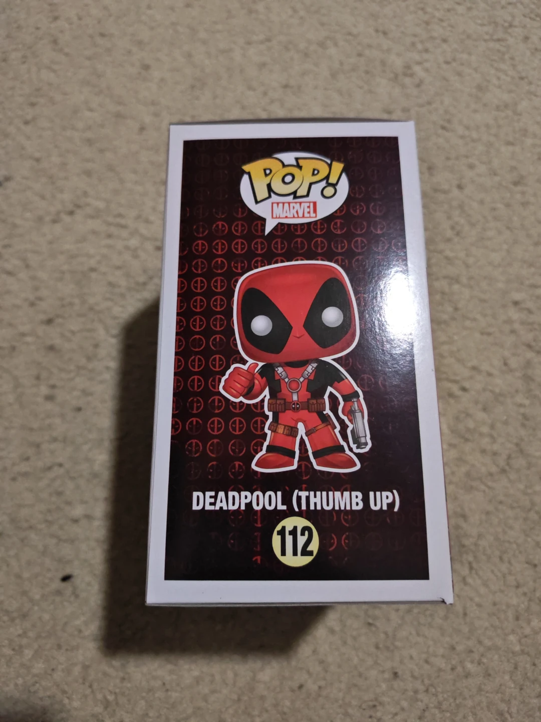Funko Pop! Marvel Deadpool 112 (Thumb Up) Vinyl Figure - photo 4