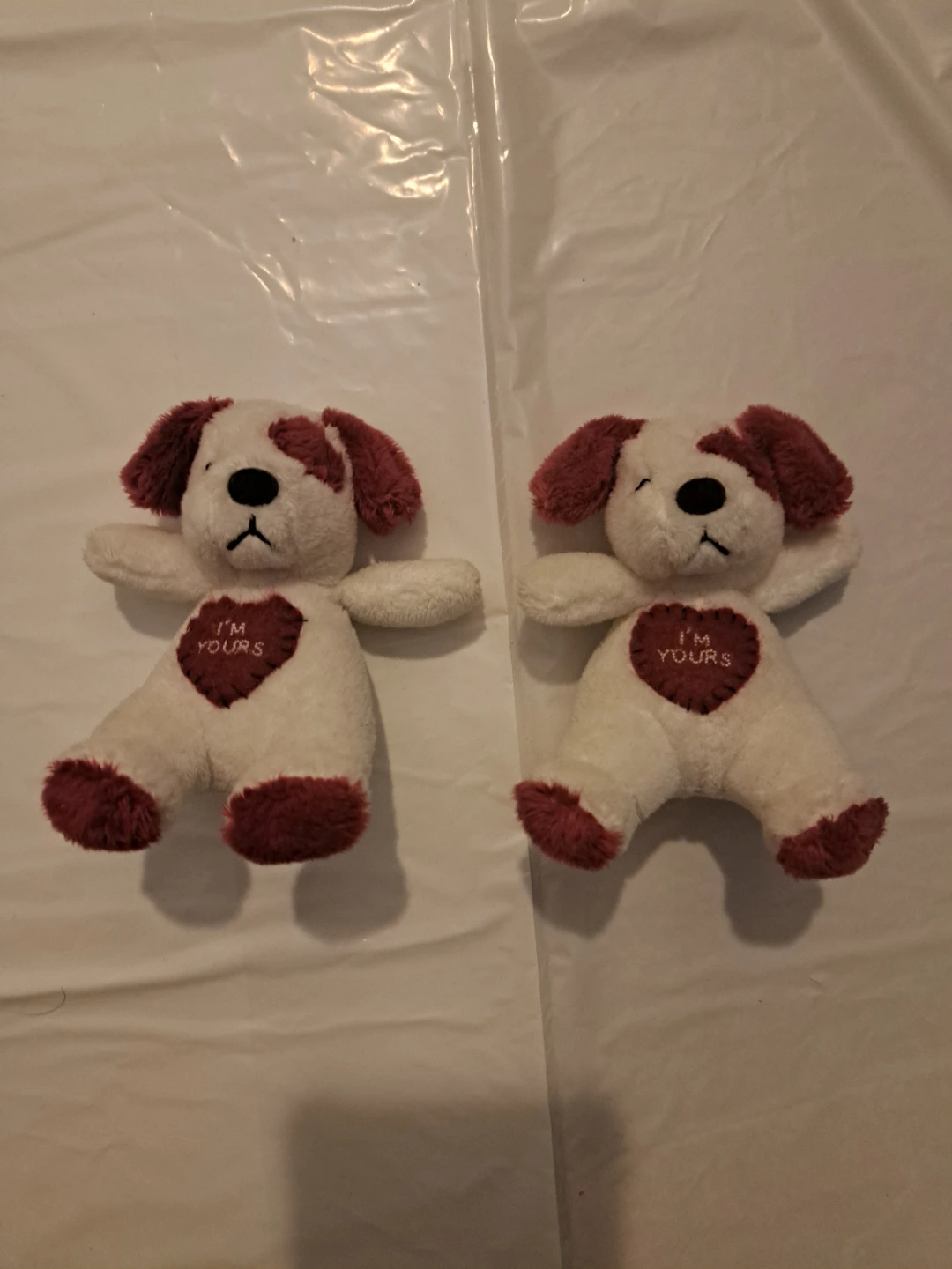 Set of 2 Plush Dog Toys 'I'm Yours' - photo 2
