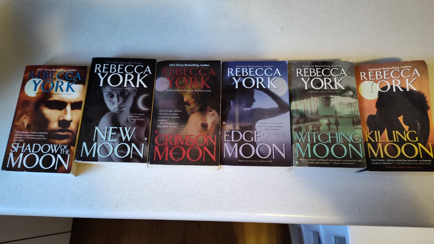 Rebecca York Moon Series Books (6)