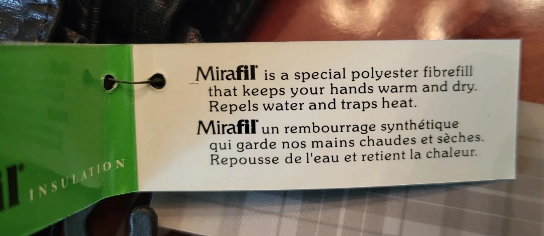 New Ladies Leather Gloves with Mirafil Insulation (with tags) - photo 2