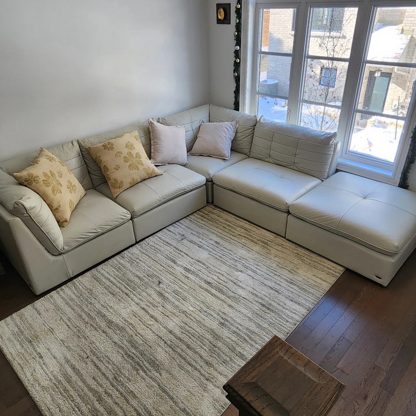 Modular Sectional Sofa - Light Grey