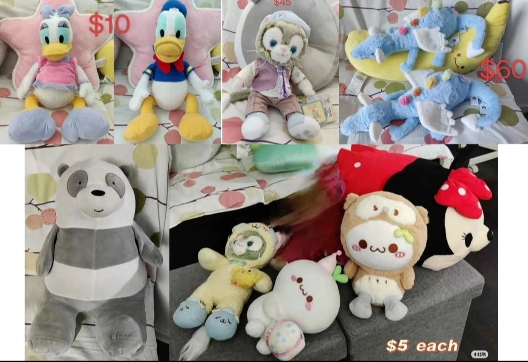 Disney etc plushie