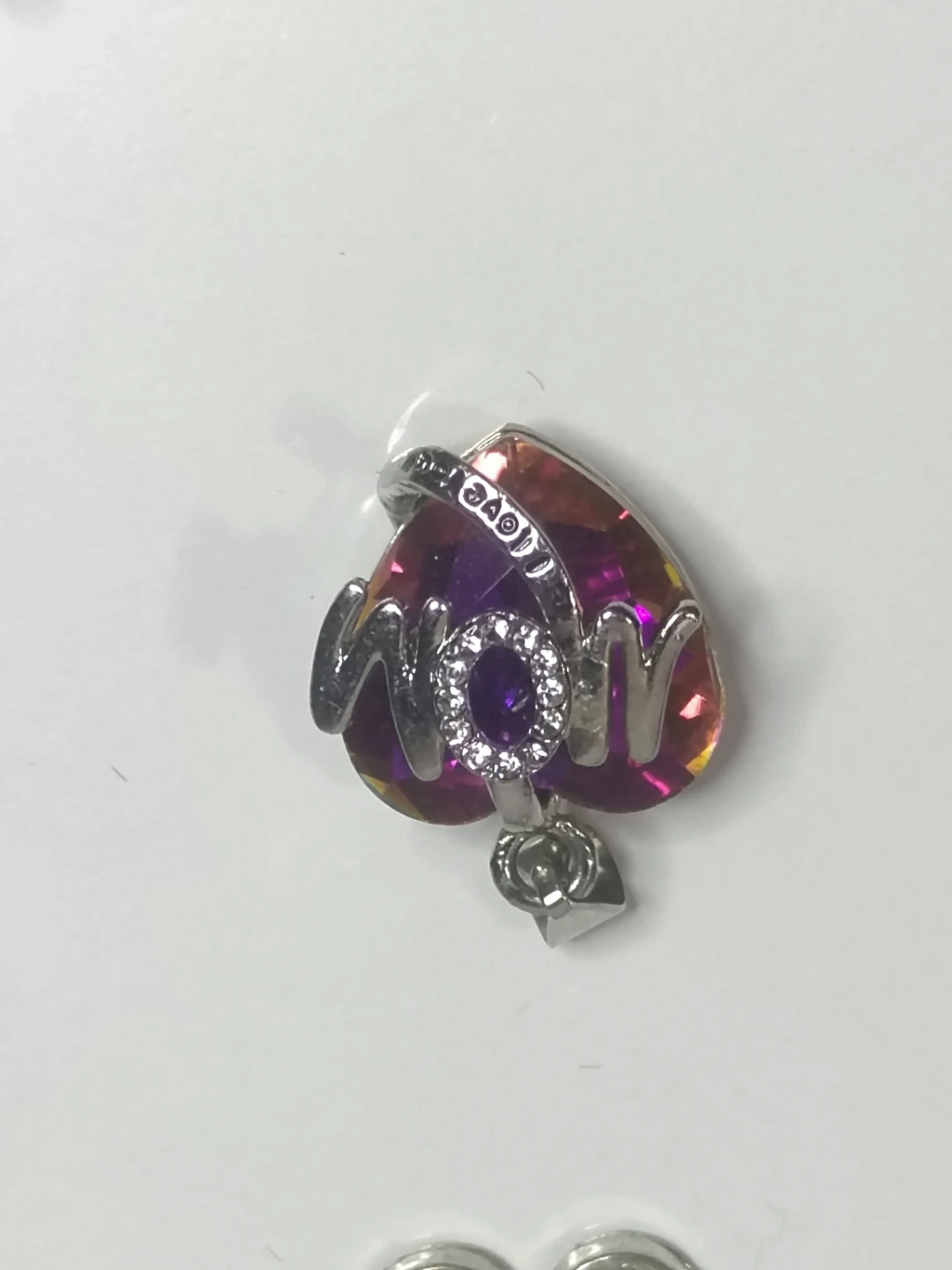 Heart "Mom" Pendant Necklace