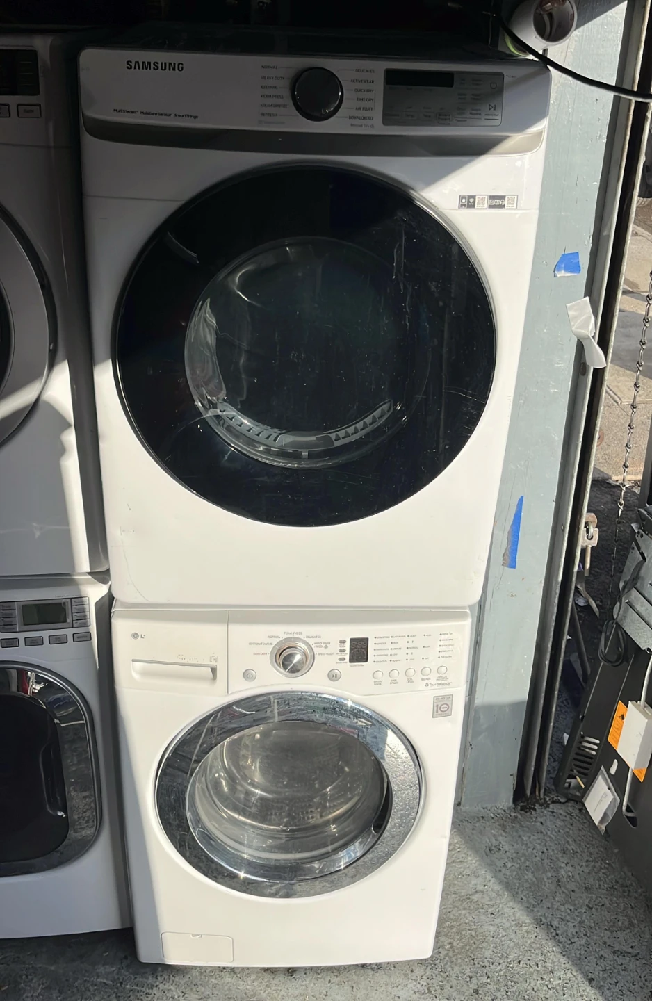 Dryer & LG Washer Set - White 27 inch Gas - photo 2