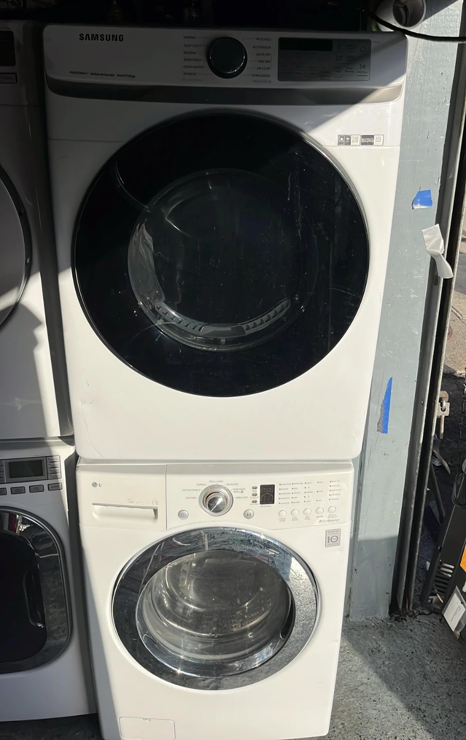 Dryer & LG Washer Set - White 27 inch Gas - photo 3