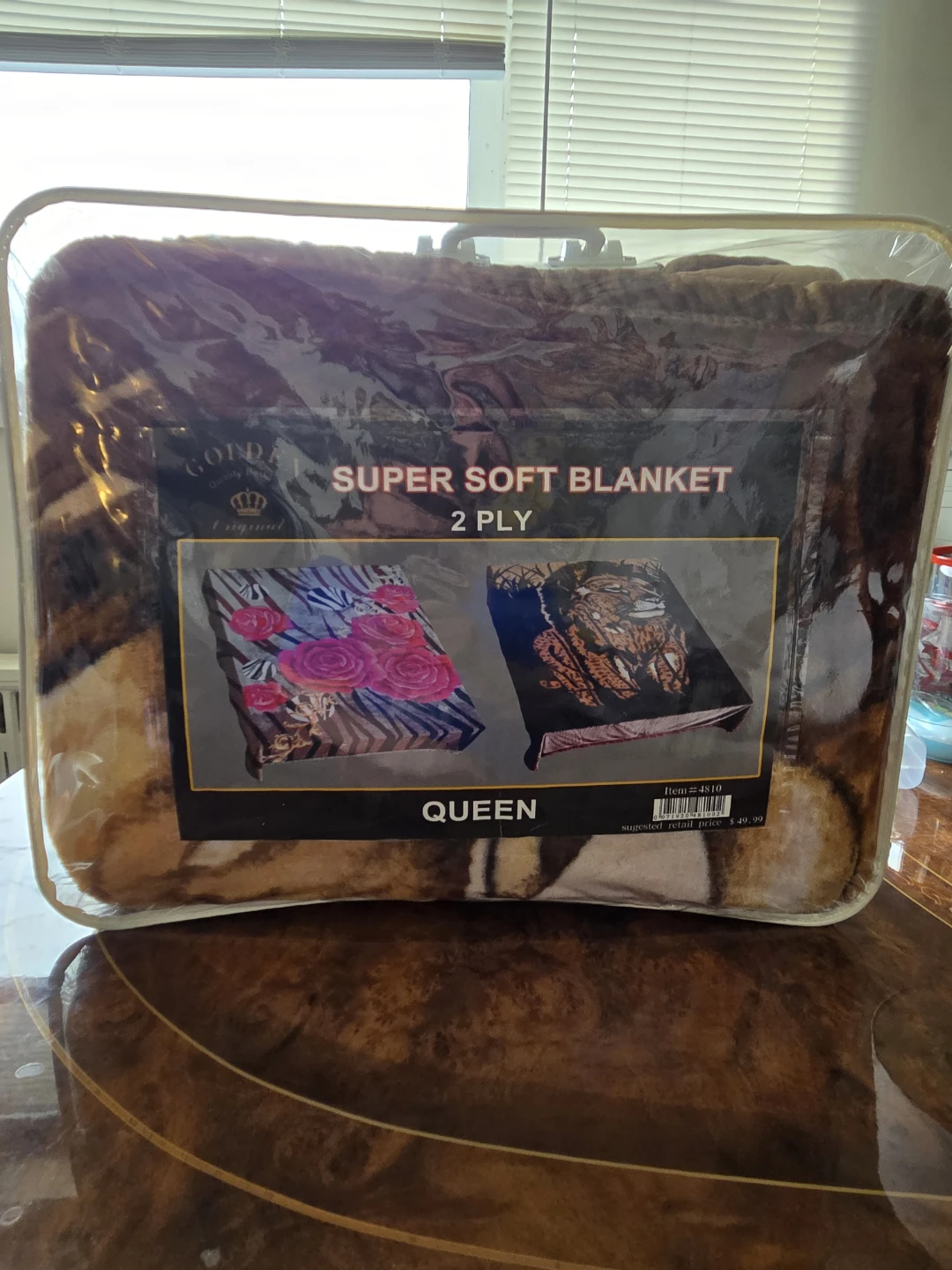 Golden Quality Queen 2 Ply Super Soft Blanket