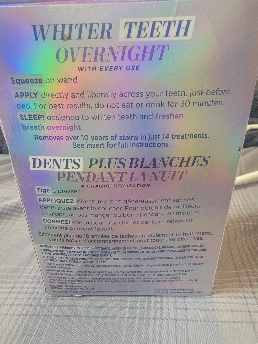 Crest Whitening Emulsions Overnight Freshness - photo 2