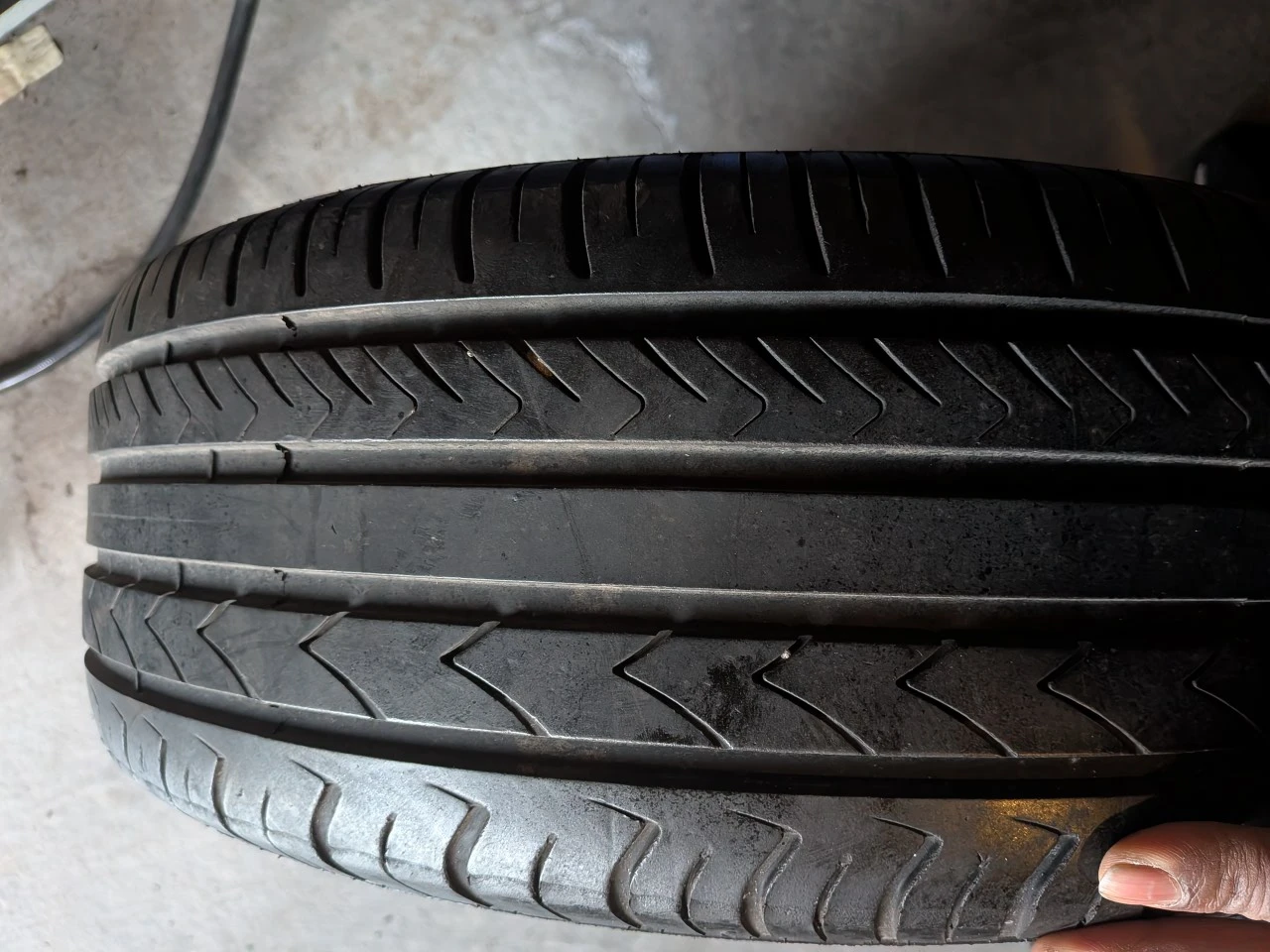 195/55R15 Tire on Steel Rim - photo 2