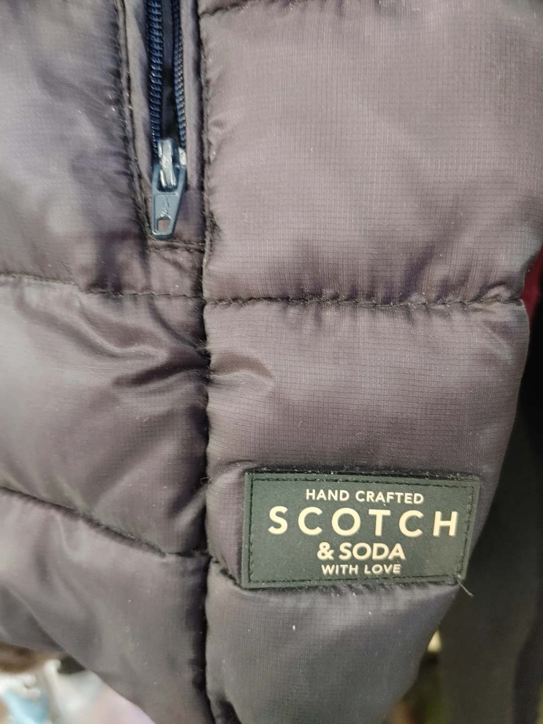 🧡BRAND NEW SCOTCH & SODA LIGHT PUFFER JACKET MENS XL* - photo 3