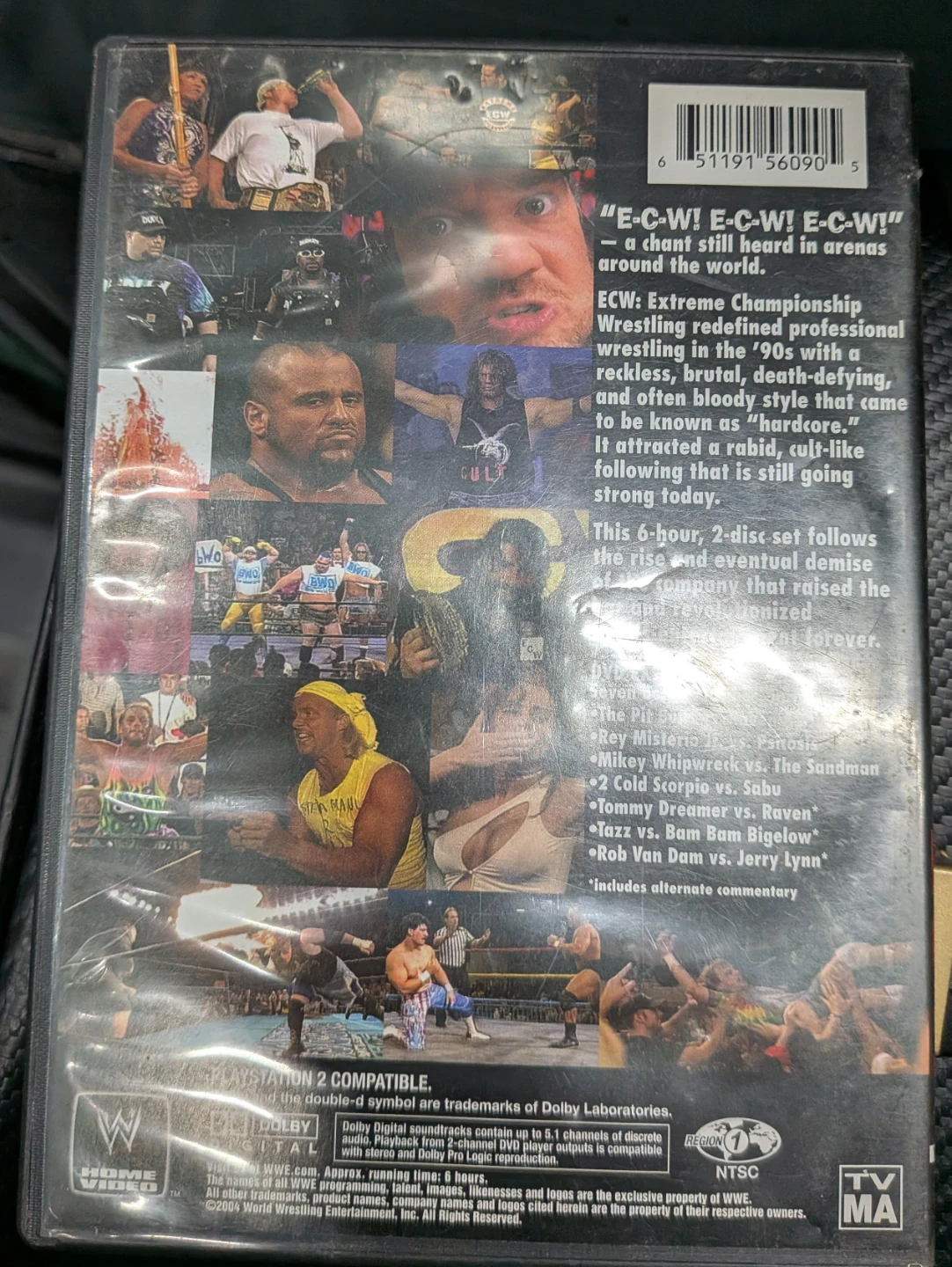 WWE: The Rise and Fall of ECW 2-Disc DVD Set - photo 2